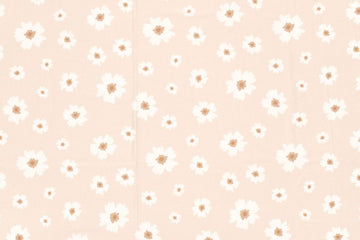 Badeanzugstoff, Bade Jersey, Swimwear, UPF50, Blumen, altrosa, 0,5 m